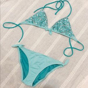 Victoria Secret Sequin bikini set